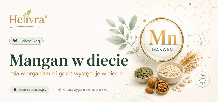 Mangan w diecie – rola w organizmie i gdzie występuje w diecie