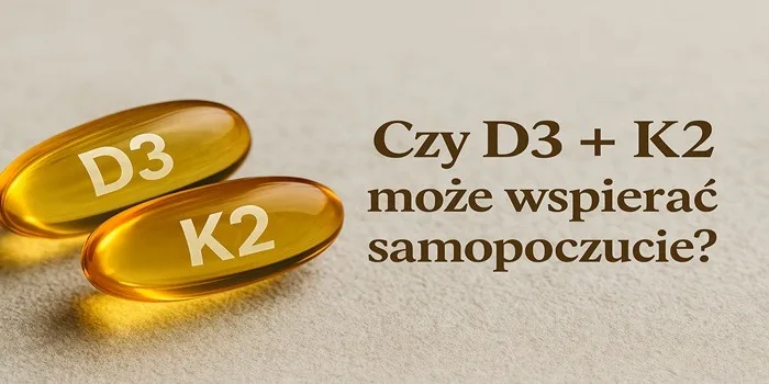 Czy D3 + K2 może wspierać samopoczucie?
