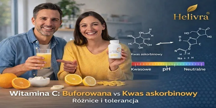 Witamina C: kwas askorbinowy vs witamina C buforowana różnice i tolerancja