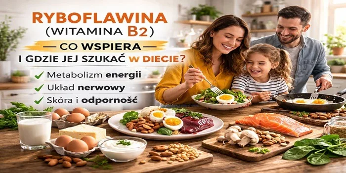 Ryboflawina (witamina B2): co wspiera i gdzie jej szukać w diecie