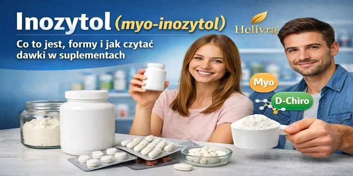 Inozytol myo inozytol : co to jest, formy i jak czytać dawki w suplementach