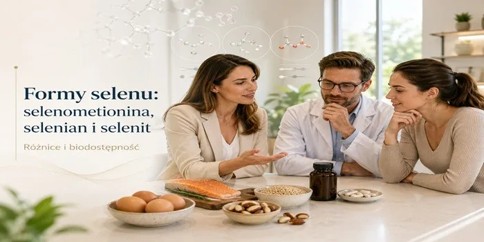 Formy selenu: selenometionina, selenian i selenit  czym się różnią i która forma jest najlepiej przyswajalna?