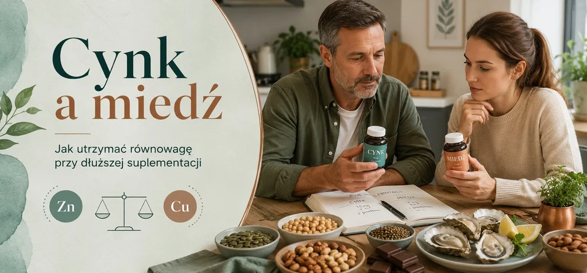 Cynk a miedź: jak utrzymać równowagę przy dłuższej suplementacji