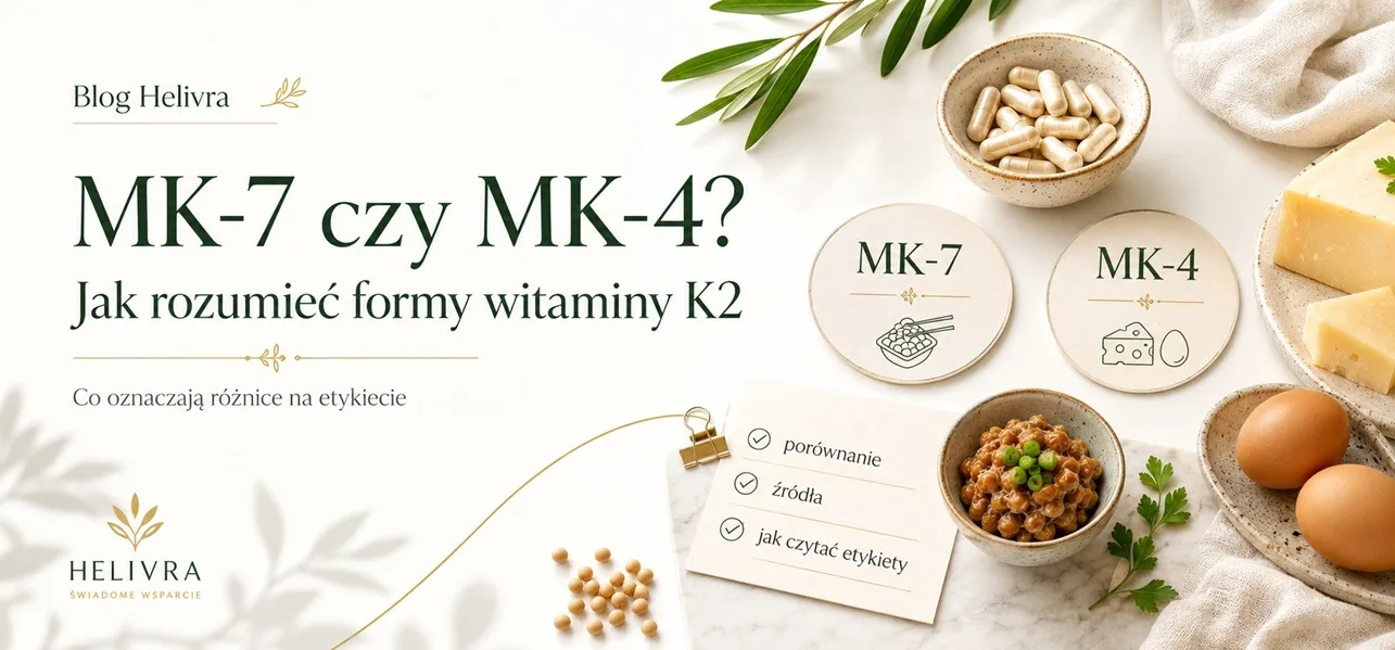 Formy witaminy K2 — MK‑7 vs MK‑4 i co to znaczy dla Ciebie