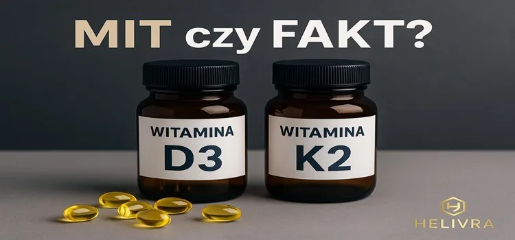 Mit vs Fakt: 5 mitów o witaminach D3 i K2 (MK-7), które warto znać